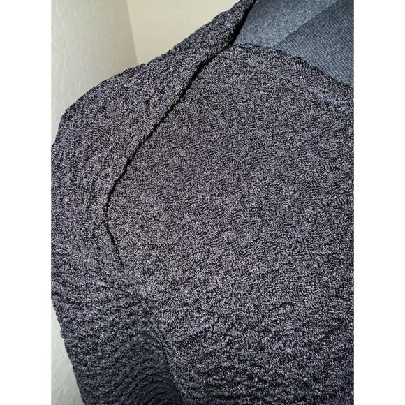 Chico's Scoop Neck Layered Ruffle Sleeves Black Dress Stretch - Sz 3 (XL/16) - Picture 2 of 16